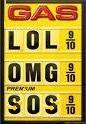 joke images of gas prices sign