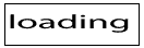 image of the word loading